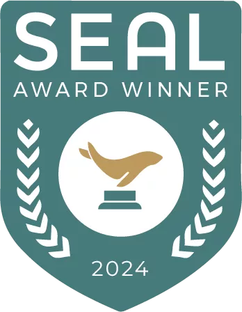 此為國際永續獎項SEAL企業永續獎「環境倡議獎2024」LOGO